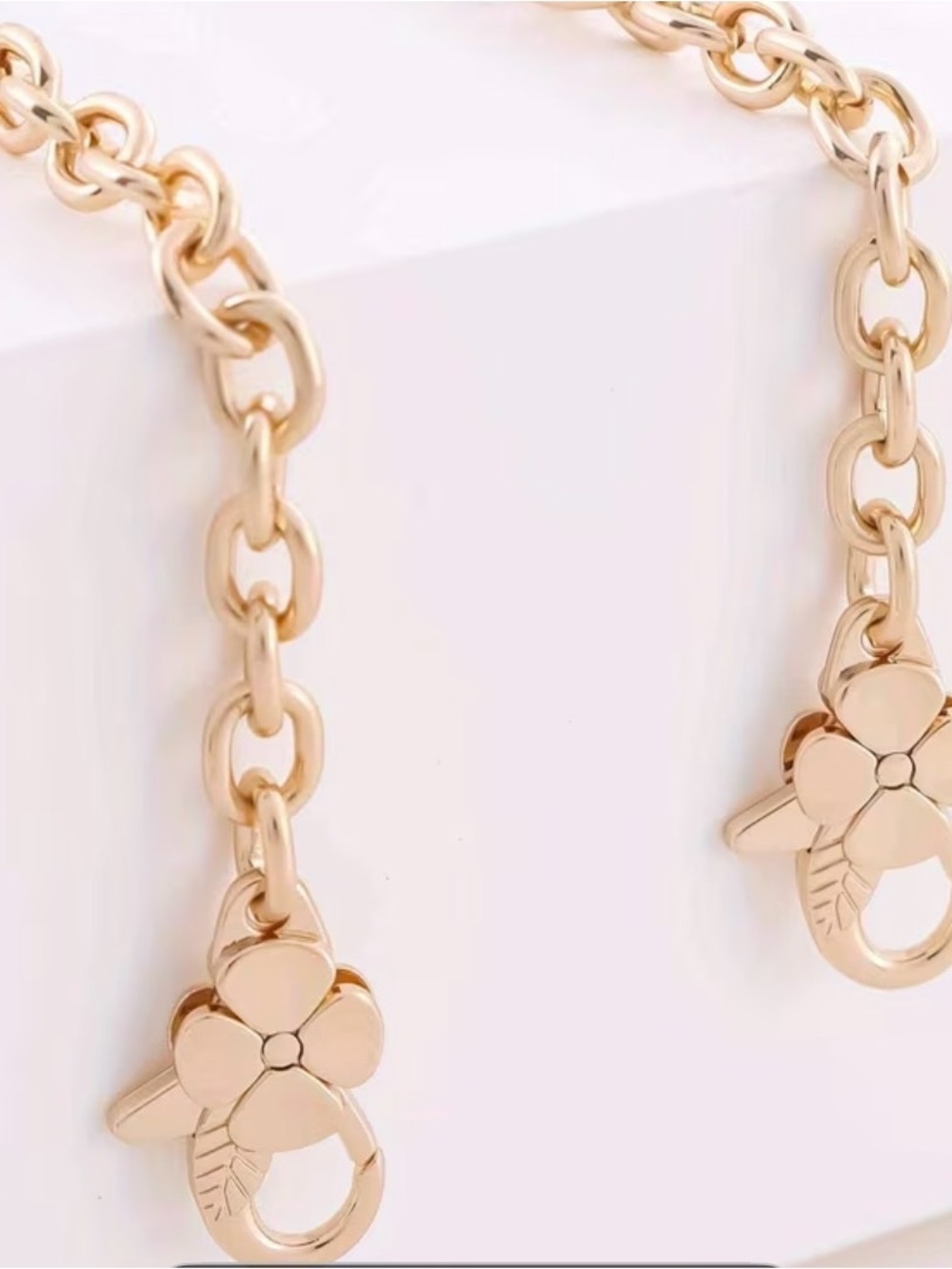 FLOWER CROSSBODY CHAIN - Picture 2 of 8